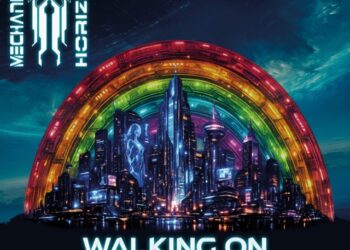 Album-Cover: Mechanical Horizon – Walking on Rainbows
