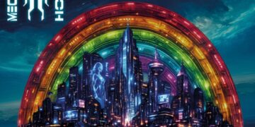 Album-Cover: Mechanical Horizon – Walking on Rainbows